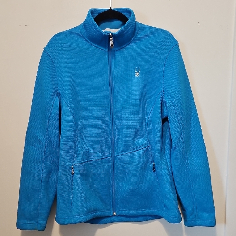 Spyder XL Blue Full-Zip Jacket